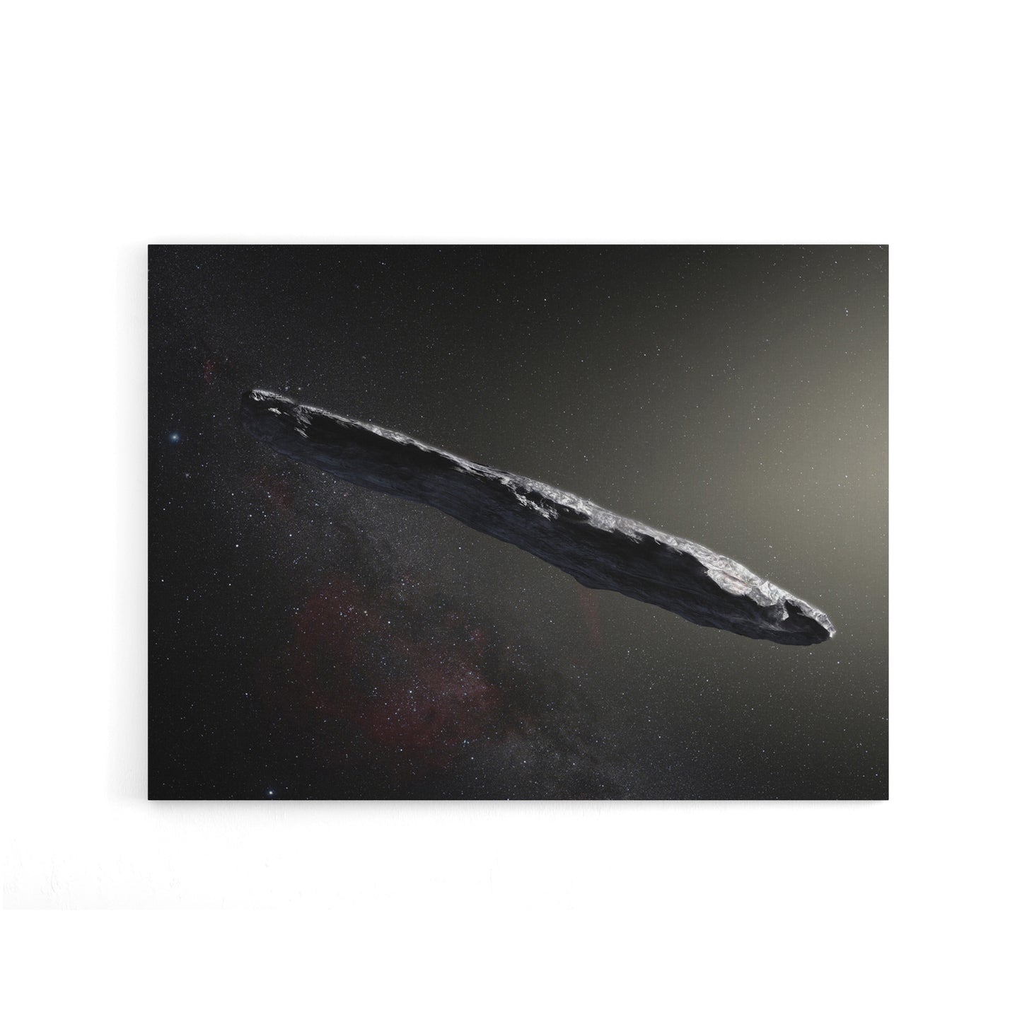 ESO Space Interstellar Asteroid Oumuamua Canvas Wall Art Print