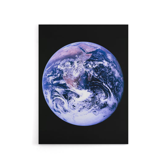 Space NASA Earth Apollo 17 Blue Marble Canvas Wall Art Print