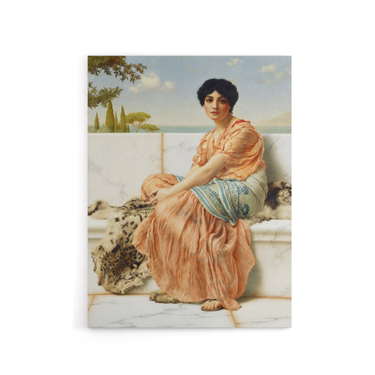 Godward Reverie Days Of Sappho Canvas Wall Art Print