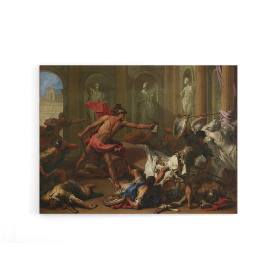 Ricci Perseus With The Head Of Medusa Canvas Wall Art Print