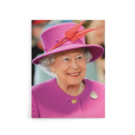 Joel Rouse Queen Elizabeth II Photograph Canvas Wall Art Print