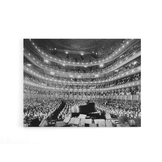 New York Metropolitan Opera Hoffmann Concert Canvas Wall Art Print