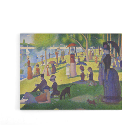 Seurat Sunday Afternoon Island Canvas Wall Art Print