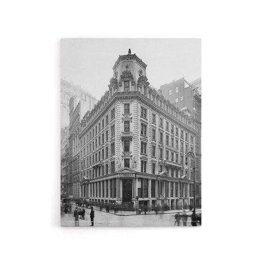 New York J.p. morgan Building Wall Street Canvas Art