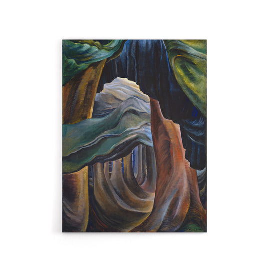 Emily Carr Forest British Columbia Canvas Wall Art Print