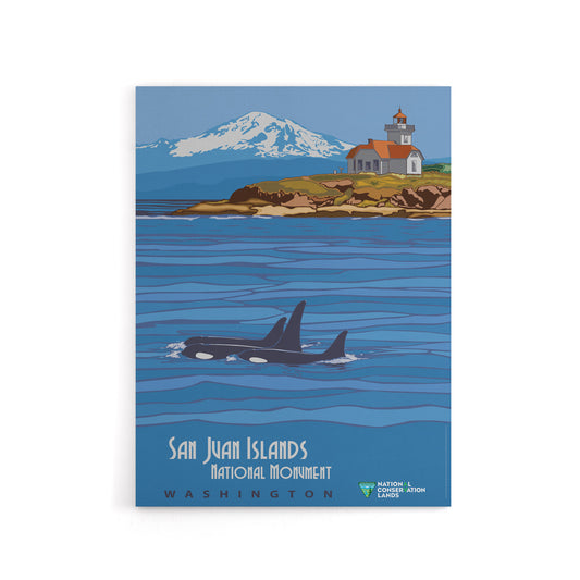 BLM San Juan Islands Monument DC Canvas Wall Art Print