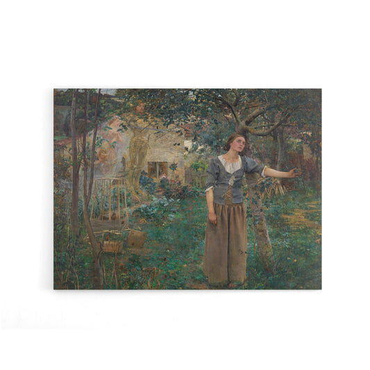 Bastien Lepage Joan Of Arc Painting Canvas Wall Art Print