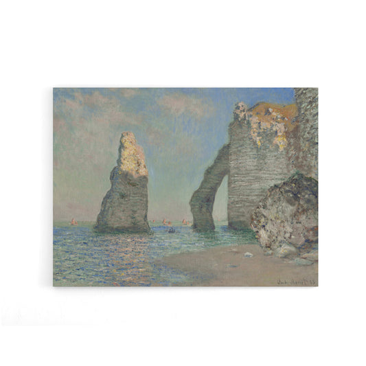 Claude Monet The Cliffs At Etretat Canvas Wall Art Print