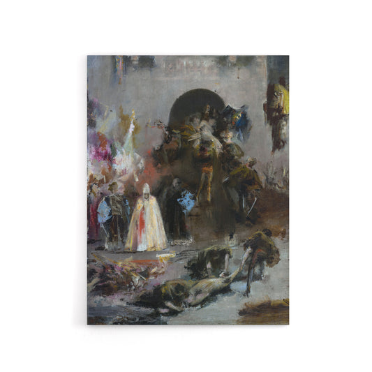 Spanish Inquisition Painting Canvas Wall Art Print