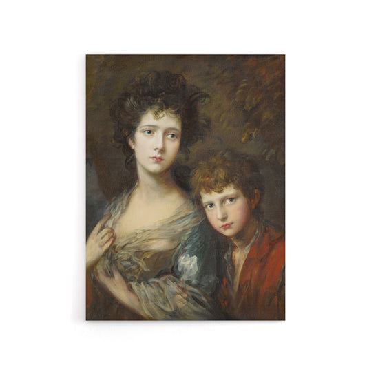 Gainsborough Elizabeth Thomas Linley Canvas Wall Art Print