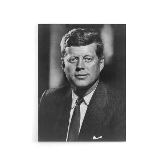 Jfk John Kennedy Usa President Canvas Wall Art Print