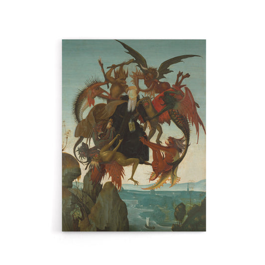 Michelangelo Buonarroti Torment St Canvas Wall Art Print