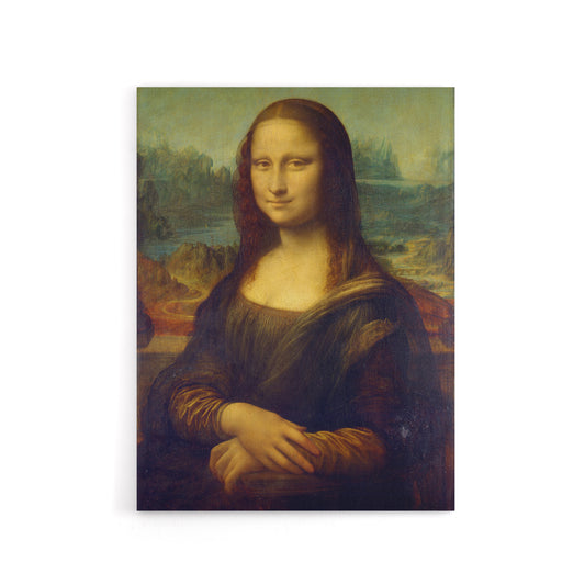 Da Vinci Mona Lisa Canvas Wall Art Print